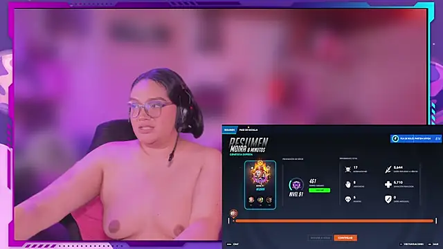 MegariaB online show from April 12, 7:55 am