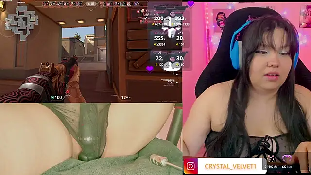 crystal7u7 online show from September 26, 8:50 pm