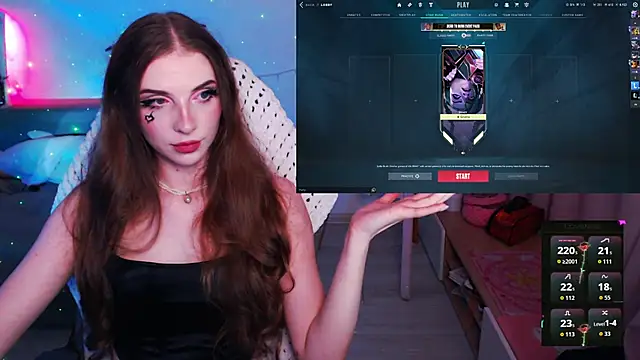 AmyBoop online show from October 6, 7:18 pm