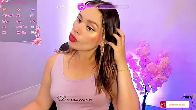 AntonelaDaly online show from February 25, 5:33 pm