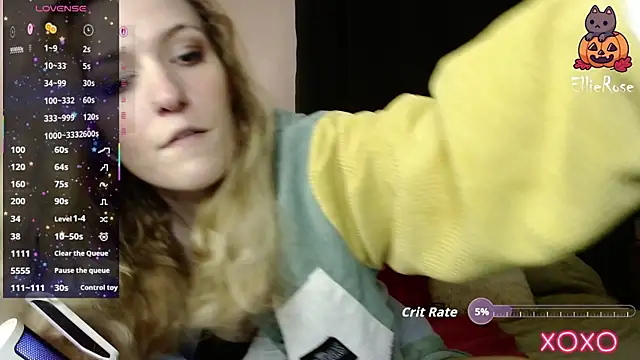 EllieeRose online show from November 16, 8:09 pm