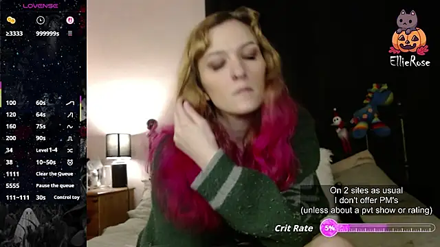 EllieeRose online show from March 13, 4:03 am