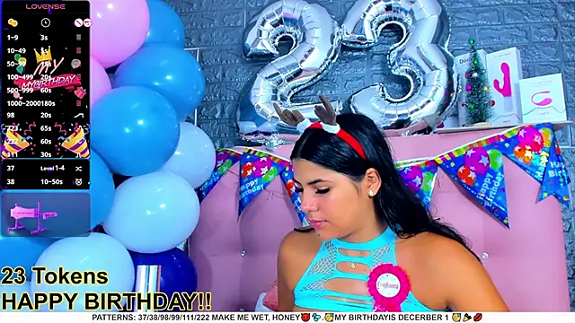 AriannaLewiis online show from December 2, 7:10 am