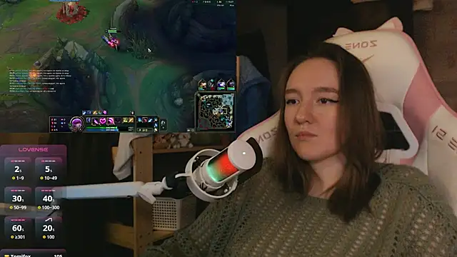 MoonlishSiren online show from April 15, 8:09 pm