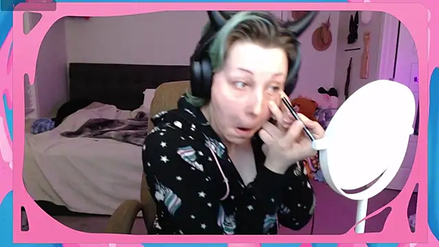 CirqueNoirBlu online show from October 8, 2:49 am