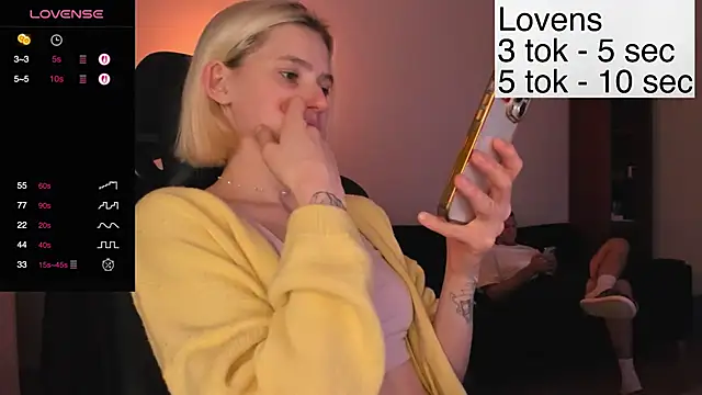 Sexy Sweets online show from November 1, 7:07 pm