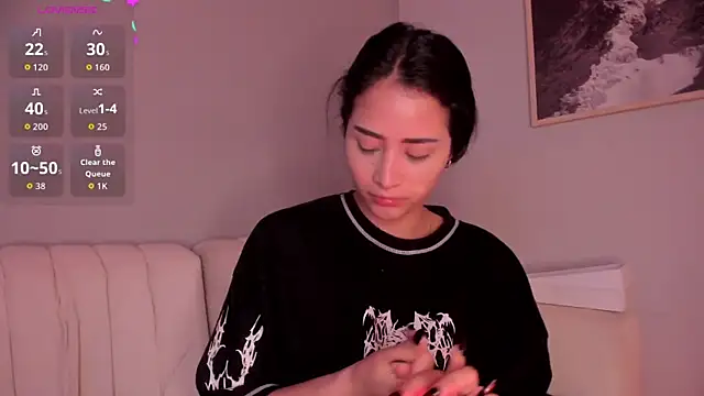 lara madisson online show from March 22, 8:20 am