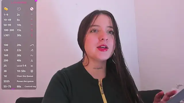 Sabrina Lennox online show from July 23, 8:50 pm