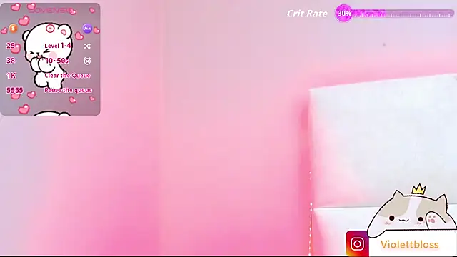 Violettbloss online show from November 12, 4:21 am