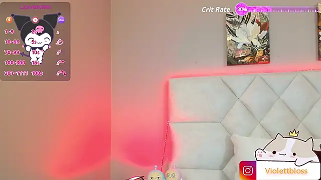 Violettbloss online show from October 1, 3:33 am