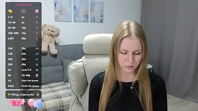 IsabelAllen online show from January 16, 12:12 pm