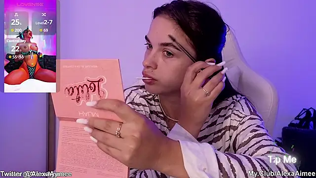 AlexaAimee online show from September 28, 1:12 am