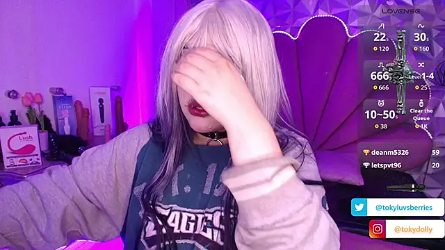 toky doll online show from September 30, 9:08 pm