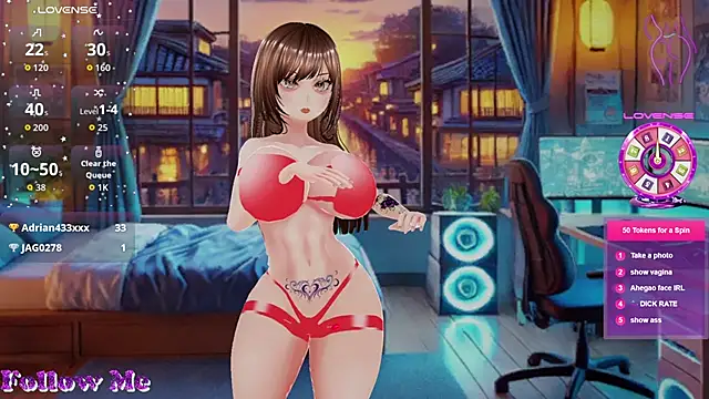 Hanaedamngirl online show from December 4, 2:03 am