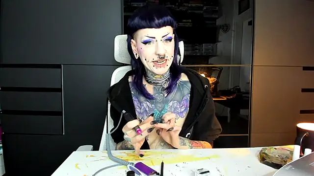 Purple Coffin666 online show from April 2, 4:26 pm