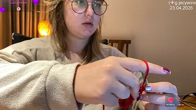 JacyWinslat online show from April 23, 9:50 pm