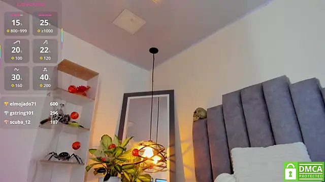 gabriela  gomez online show from October 15, 1:19 am