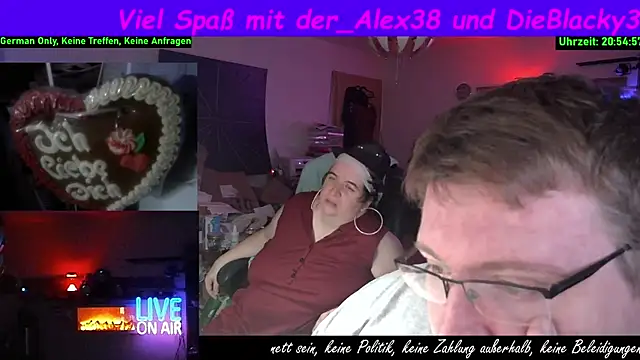 der alex38 online show from October 18, 6:53 pm