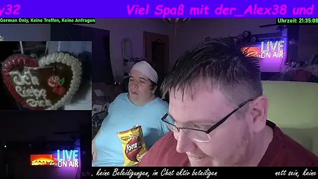 der alex38 online show from September 19, 7:35 pm
