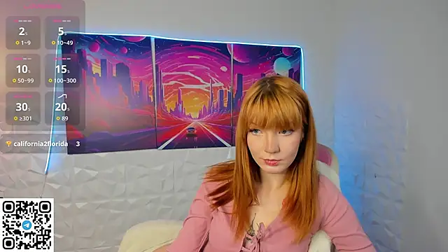 Linablueeyed online show from October 14, 9:45 am