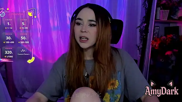  AmyDark online show from October 13, 8:11 pm