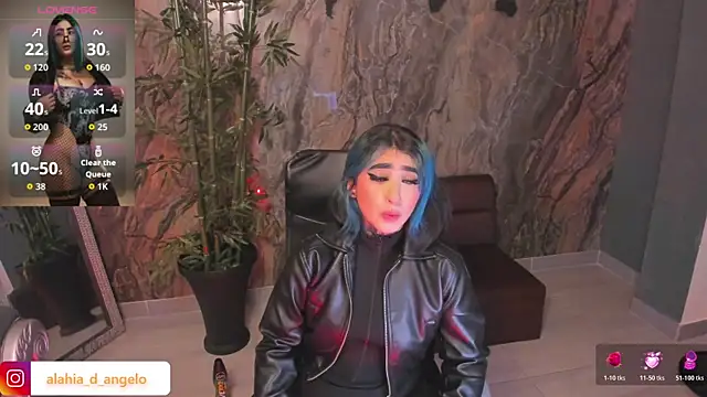 Alahia Dangelo online show from April 13, 5:25 pm