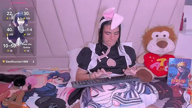 MorganitaX online show from October 7, 8:46 pm