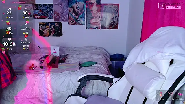 Pinky-Flower online show from February 5, 3:26 pm