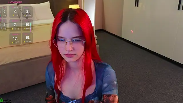 Rina Red online show from January 7, 1:42 am