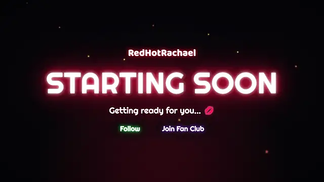 RedHotRachael online show from June 5, 2:56 pm