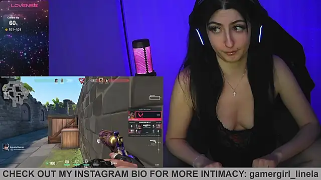 Gamergirl-Linela online show from February 23, 10:20 pm