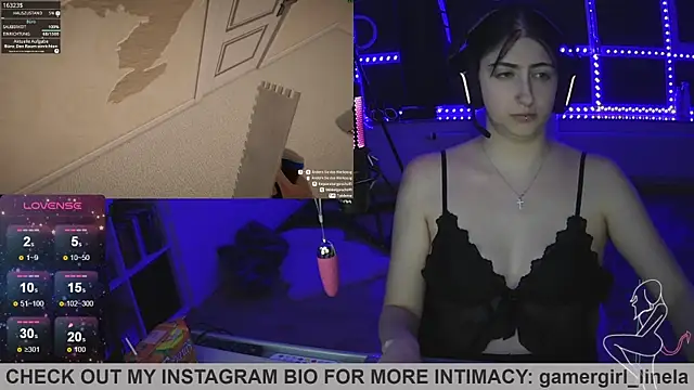 Gamergirl-Linela online show from September 10, 9:48 pm