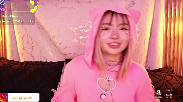 Julieta priv online show from March 25, 3:26 pm