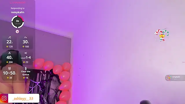  Ashley 33 online show from October 24, 8:27 pm