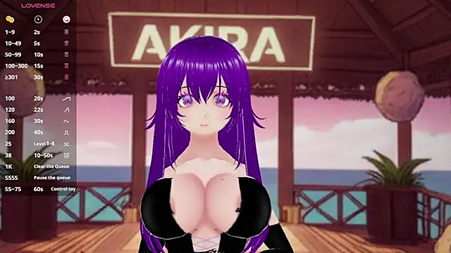 AkiraVixent online show from September 17, 7:45 pm