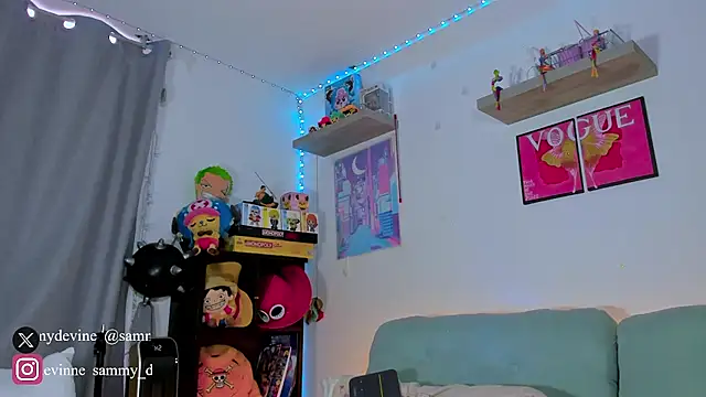 sammy devinne online show from March 30, 9:25 pm