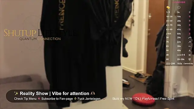 SwingWingWomanSweden online show from January 17, 9:55 pm