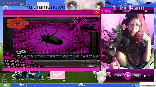 YukiRam online show from November 11, 1:12 am