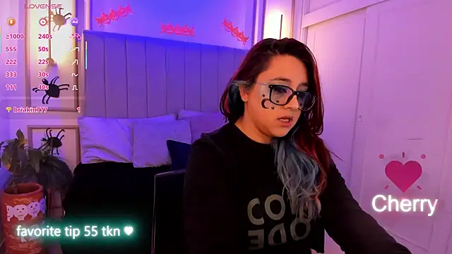 Cherry blush  online show from October 13, 12:41 pm