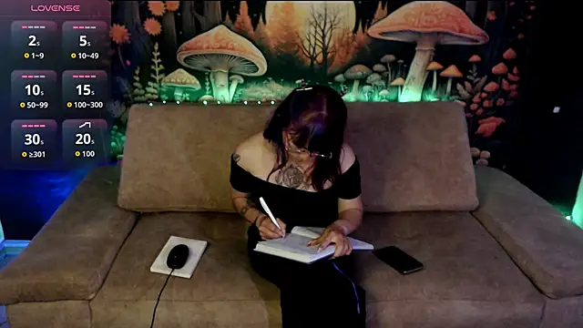 LunaBunny8 online show from September 18, 1:04 am