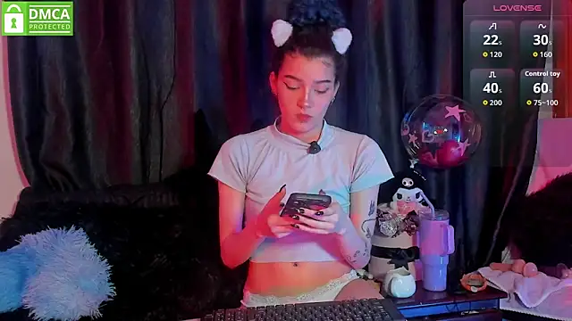 Bluedarkelf888 online show from October 7, 10:58 pm