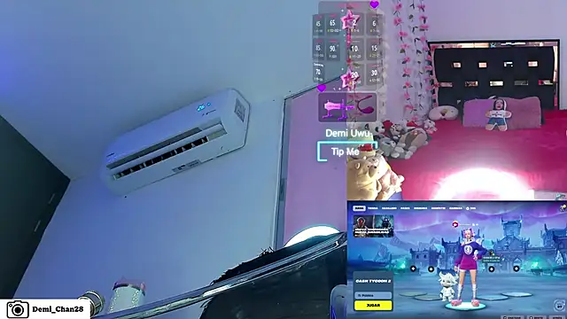 demi chan online show from March 27, 9:54 am