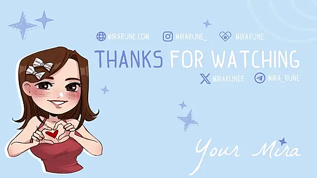 Mirarune online show from September 29, 3:06 pm