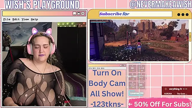 nevermakeawish online show from March 26, 10:06 am