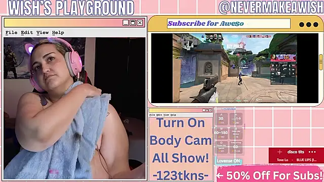 nevermakeawish online show from March 12, 1:47 pm