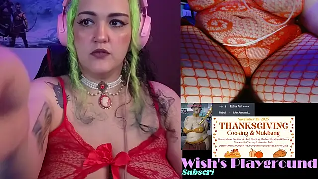 nevermakeawish online show from November 26, 1:23 pm