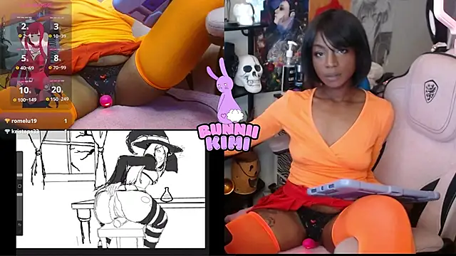 bunniikimi online show from October 5, 1:38 pm