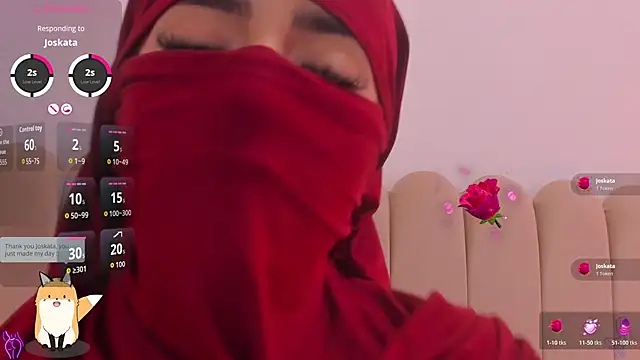 Jasmin hamdan online show from December 5, 9:16 pm