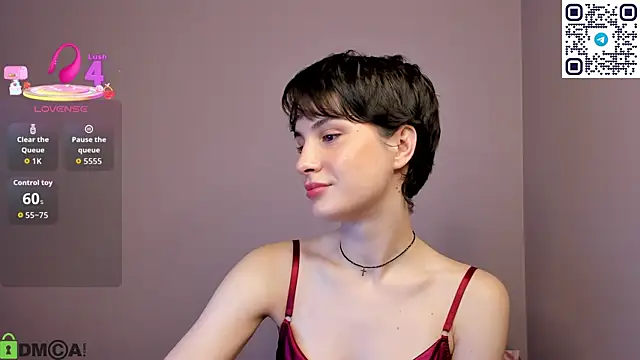 Adeline Perle online show from September 12, 2:12 am