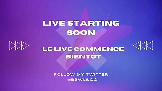 BBWLiLoo online show from November 7, 2:00 pm